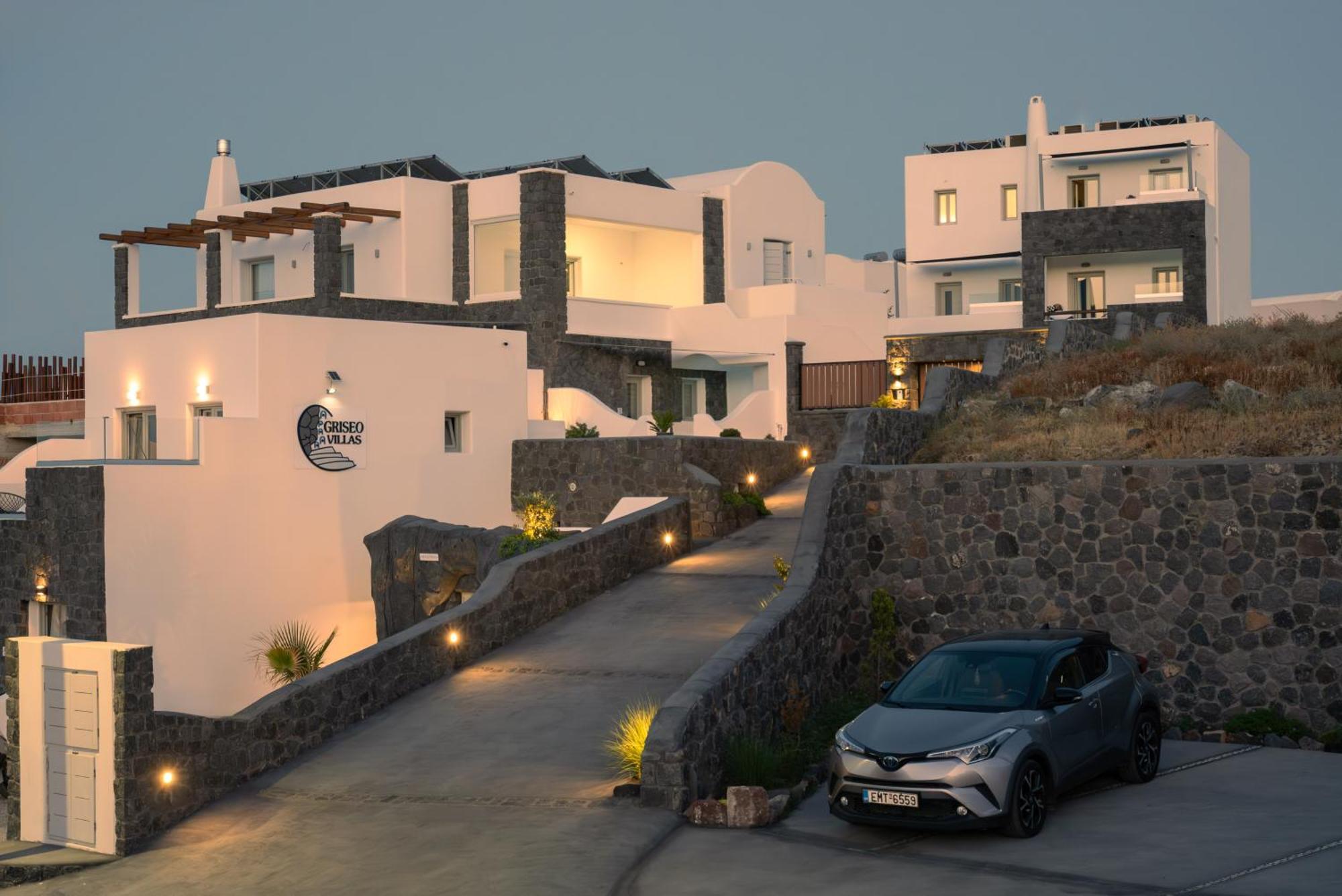 Griseo Villas Karterados  Buitenkant foto